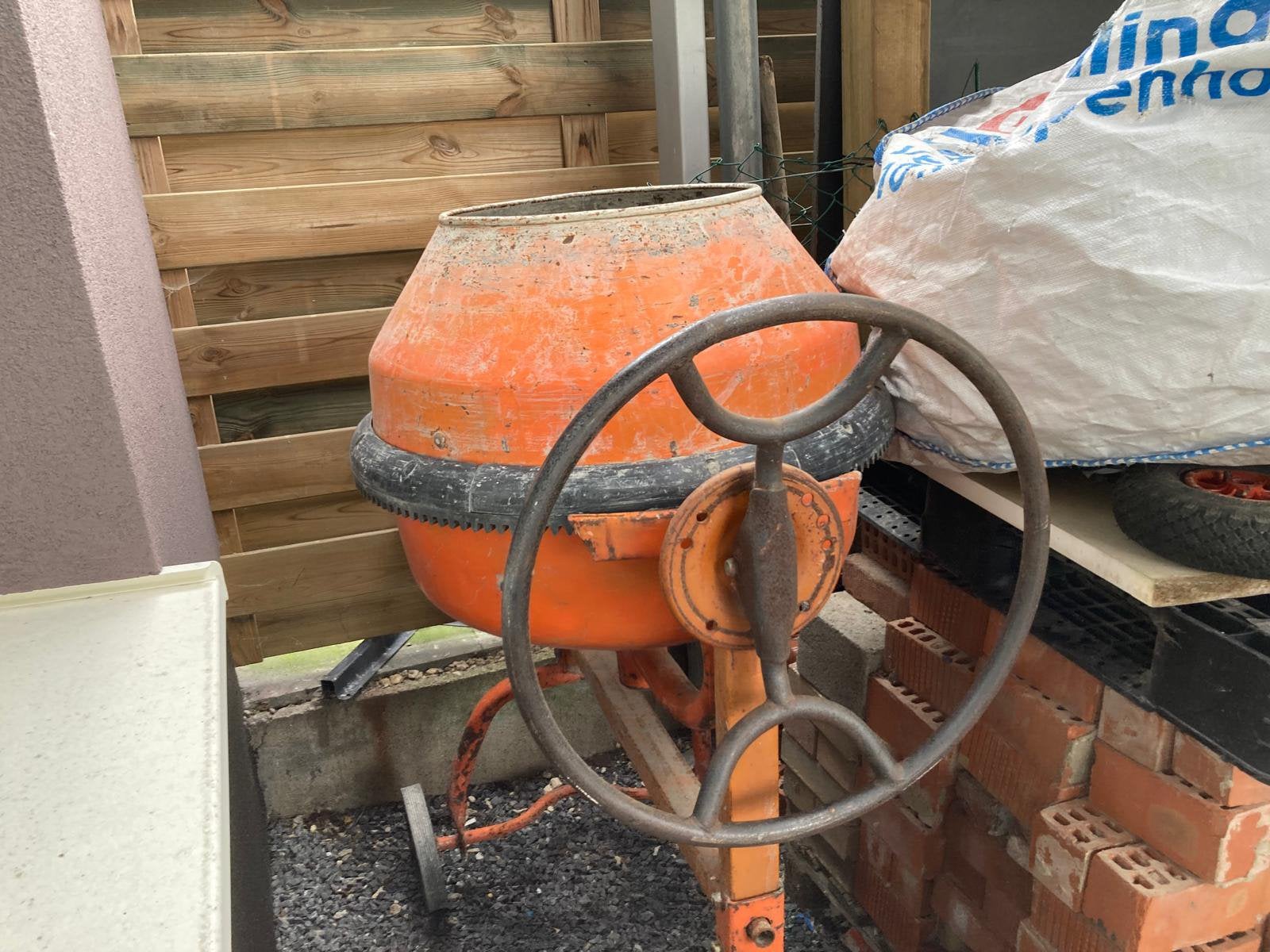 Betonmolen te koop, Doe-het-zelf en Bouw, Ophalen, Gebruikt