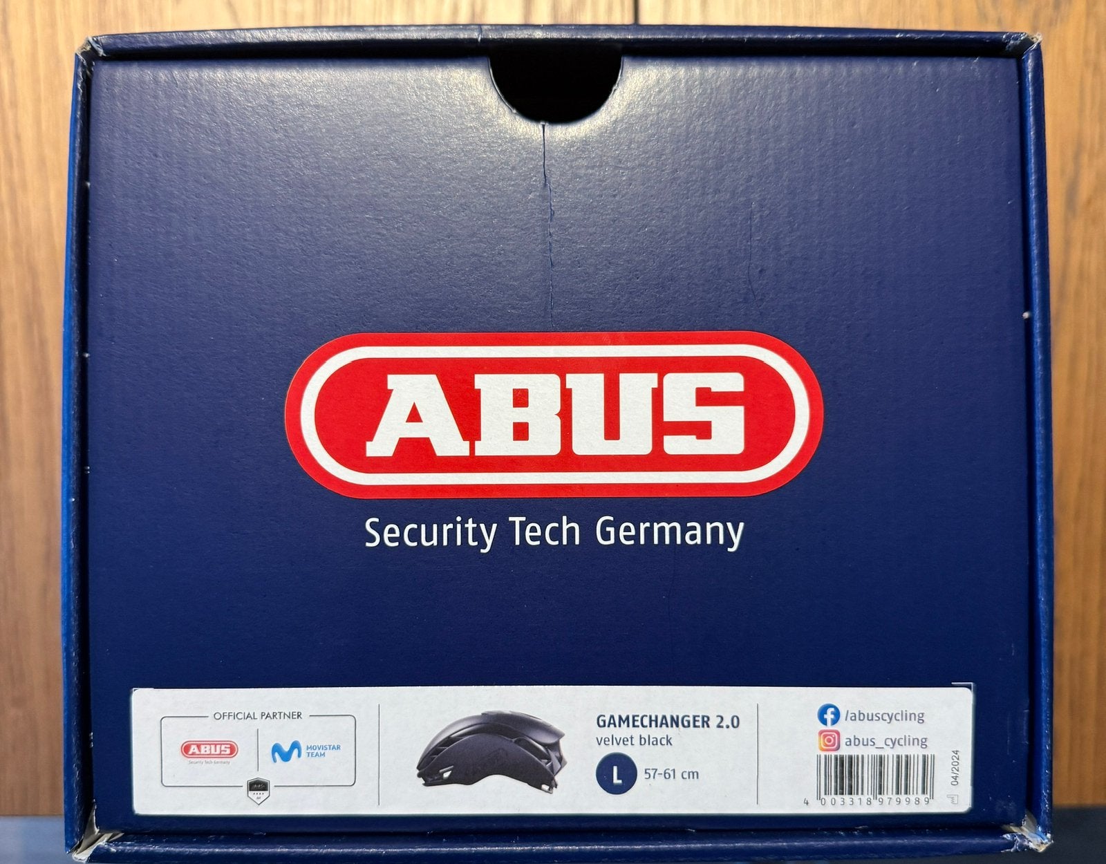 Fietshelm ABUS GameChanger 2.0 velvet black, Fietsen en Brommers, Ophalen, Nieuw, L, Heer