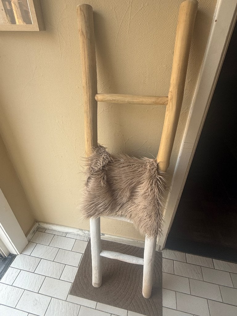 Woondecoratie, Beige, Comme neuf, Enlèvement, Bois