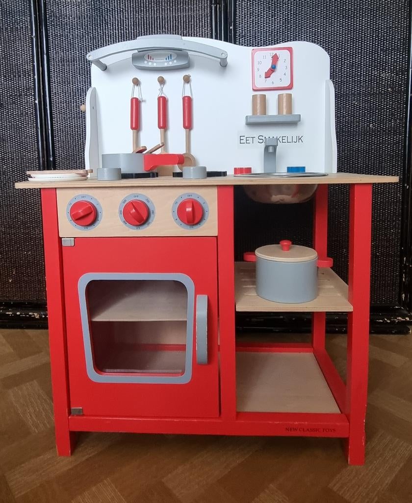 New Classic Toys houten speelgoedkeuken, Kinderen en Baby's, Ophalen