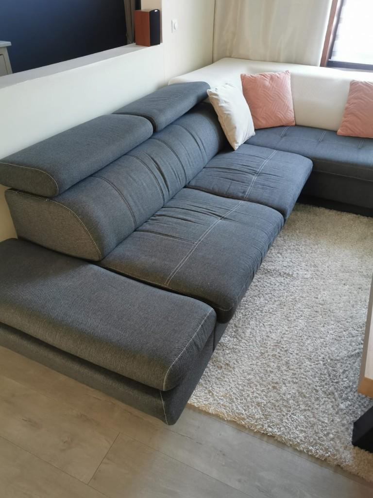 Canapé d'angle, Maison & Meubles, Canapés | Salons, 100 à 125 cm, Quatre personnes ou plus, Enlèvement, Utilisé