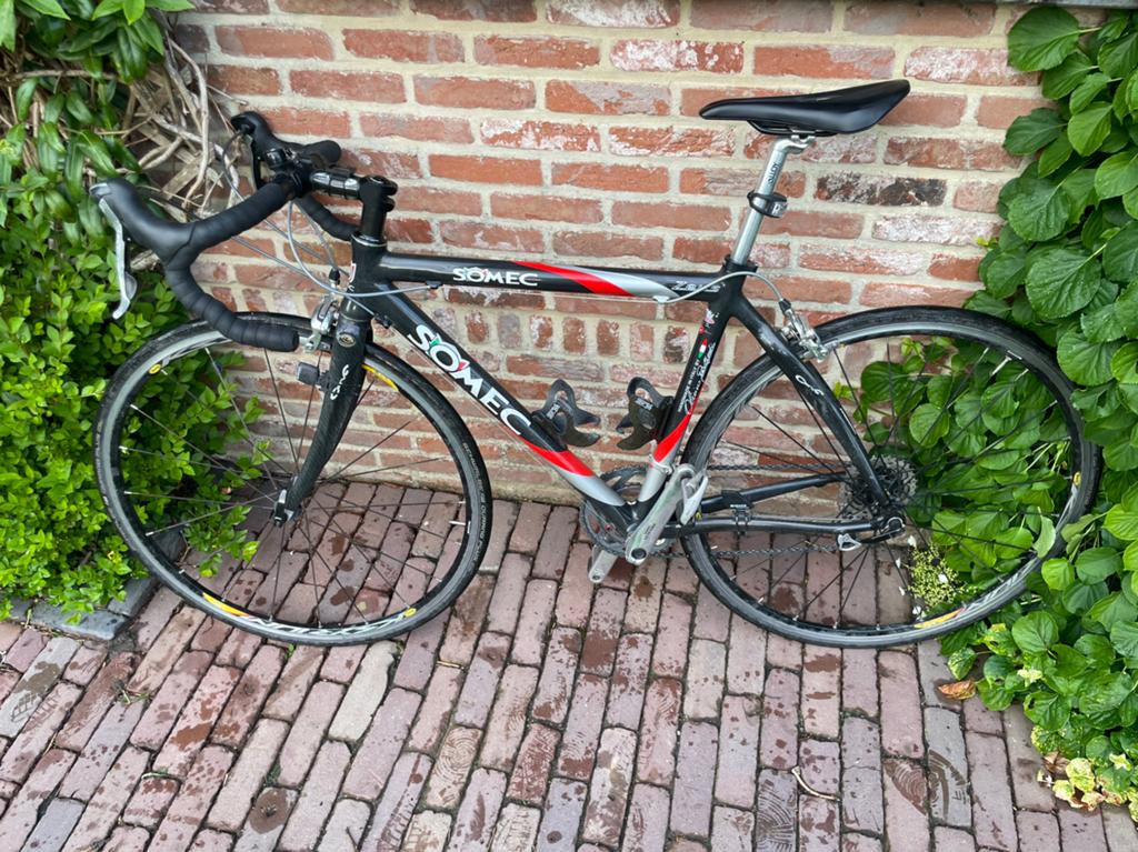 koersfiets Somec, Fietsen en Brommers, Ophalen, Zo goed als nieuw