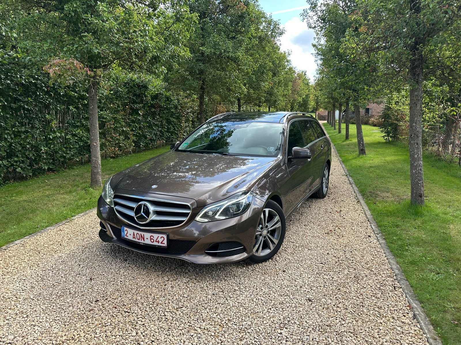 Mercedes E350 BlueTEC Break – 3.0 V6 Diesel – Euro 6b – 2015, Achat, Particulier, Cuir, Bluetooth