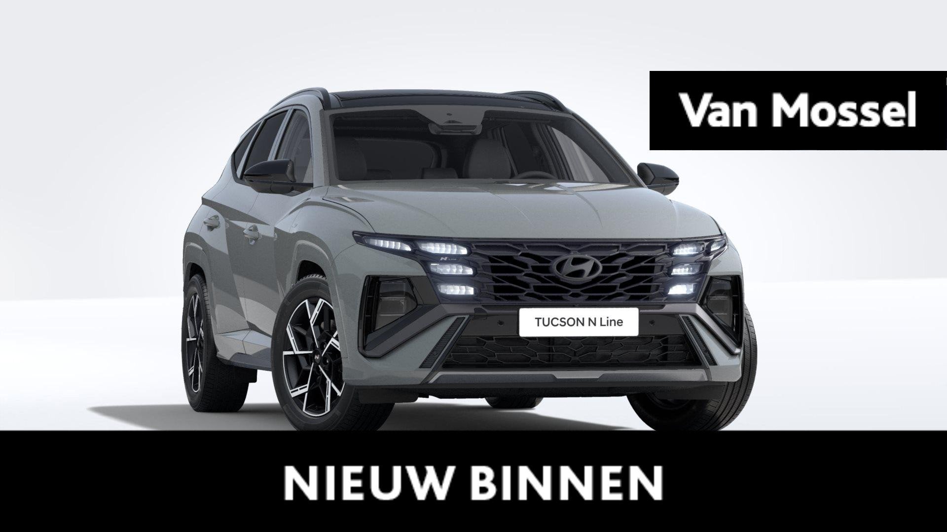 Hyundai Tucson 1.6 T-GDi Hybrid Feel Shadow N-Line, Autos, Neuf, Argent ou Gris, 129 g/km, Entreprise
