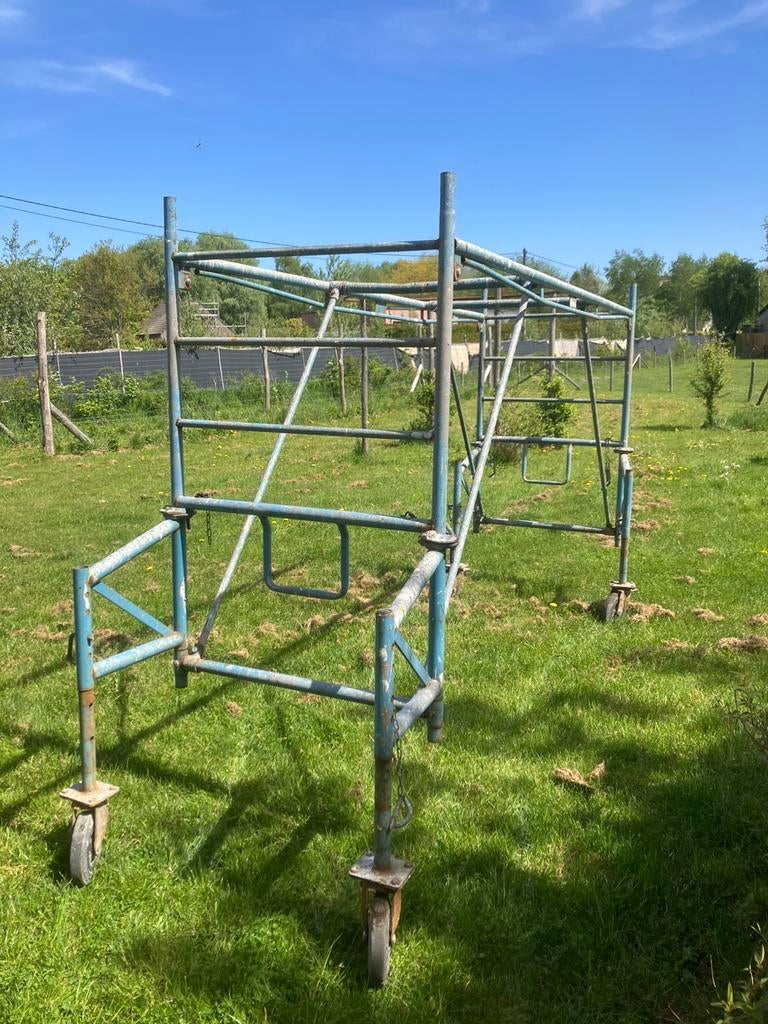 Stelling, Doe-het-zelf en Bouw, Steigers, Ophalen, Gebruikt, Rolsteiger of Kamersteiger