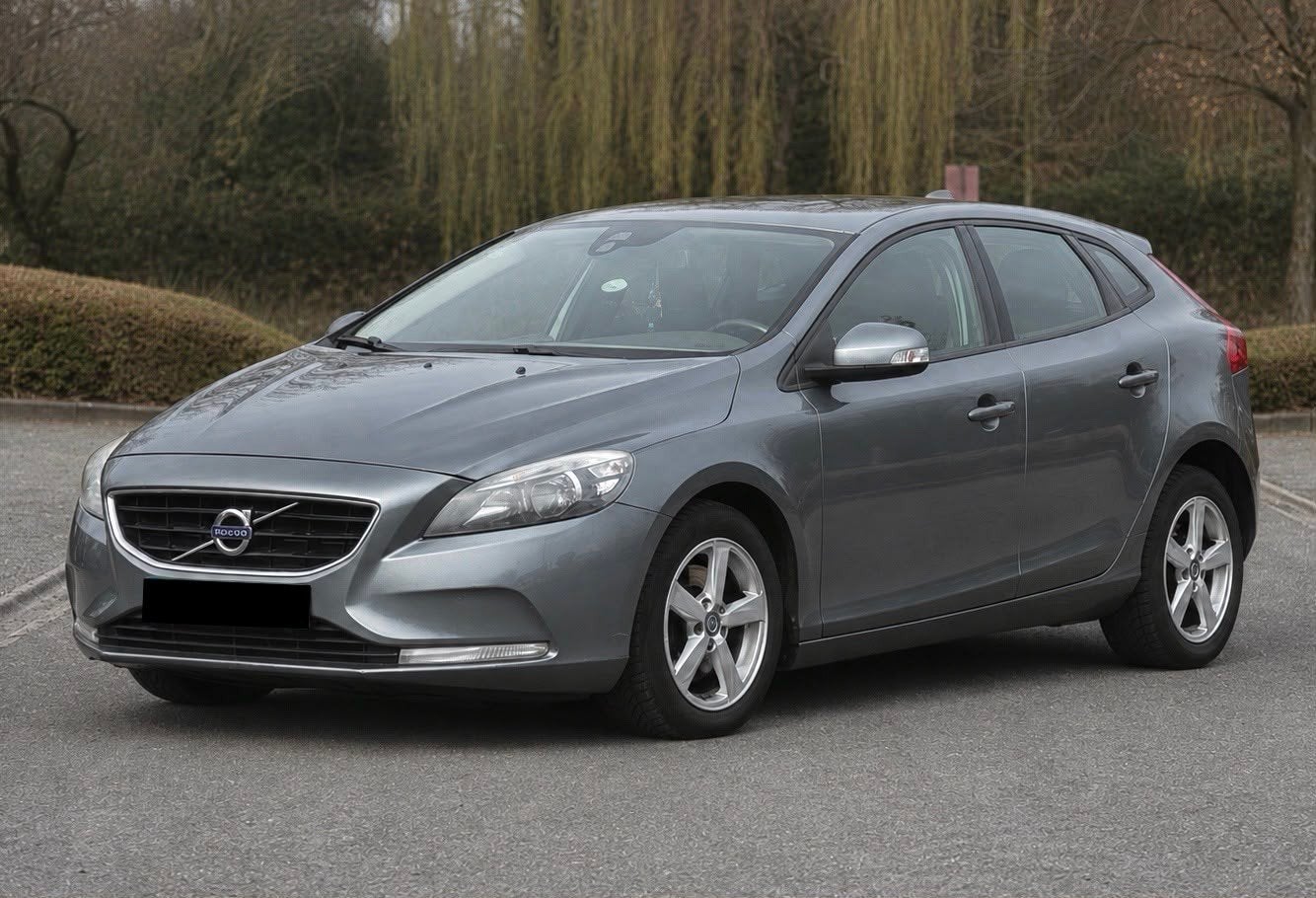 Volvo V40 D2 1.6 Diesel Automaat – 2014, Auto's, Volvo, Euro 5, Stof, Zwart, 1600 cc