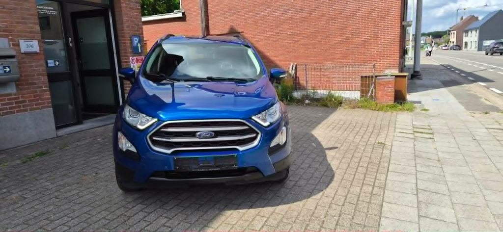 FORD ECOSPORT-BANDEN ZIJN KLAAR VOOR REGISTRATIE 0491873914, Auto's, Voorwielaandrijving, Euro 6, Navigatiesysteem, Blauw