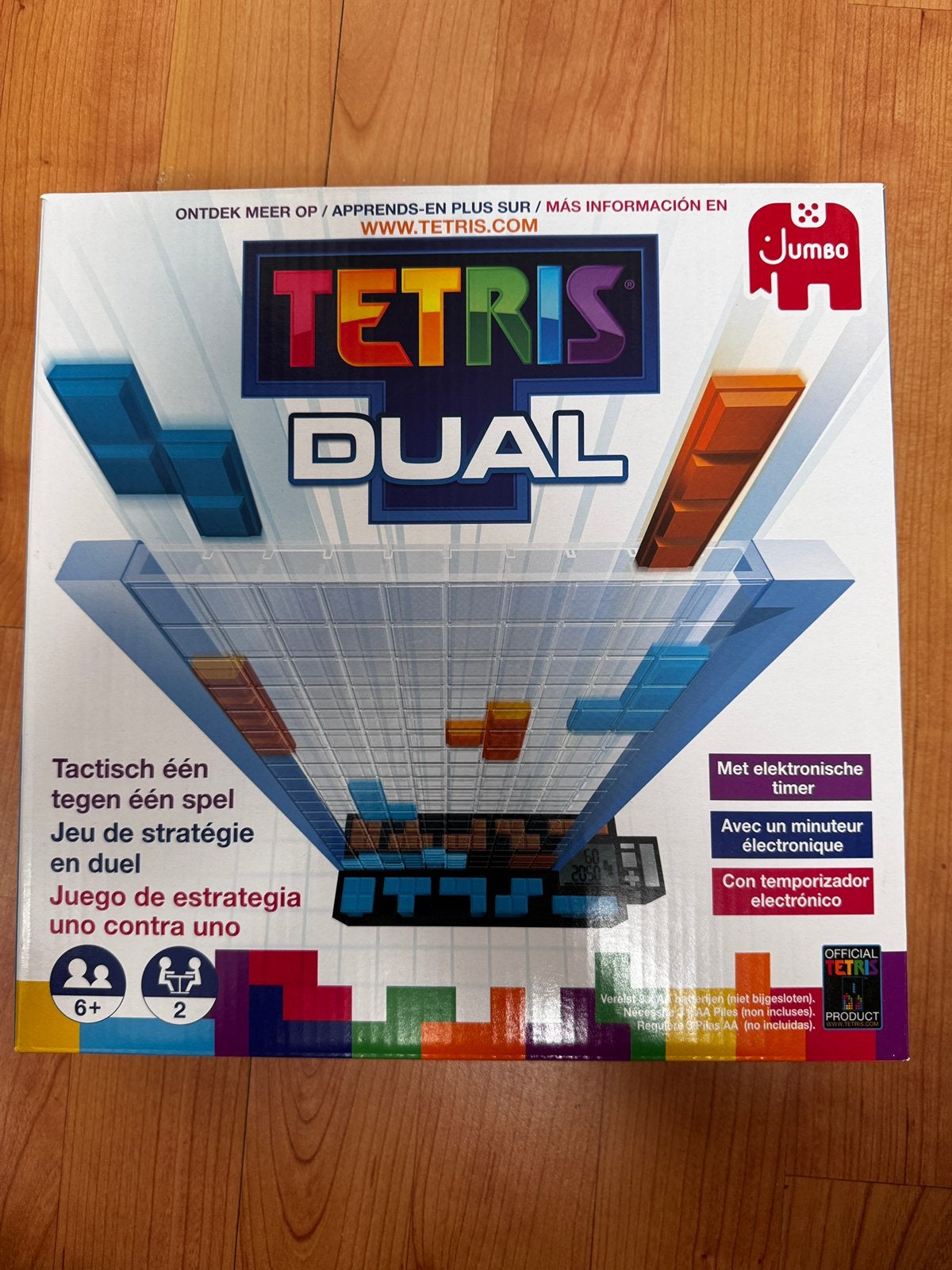 Tetris gezelschapsspel, Hobby en Vrije tijd, Ophalen, Zo goed als nieuw