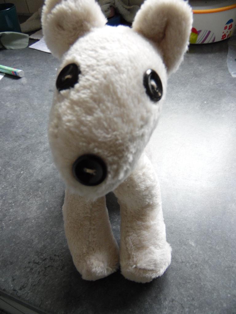 Knuffels, Kinderen en Baby's, Speelgoed | Knuffels en Pluche, Overige typen, Ophalen of Verzenden, Zo goed als nieuw, Middelgroot (20 tot 80 cm)
