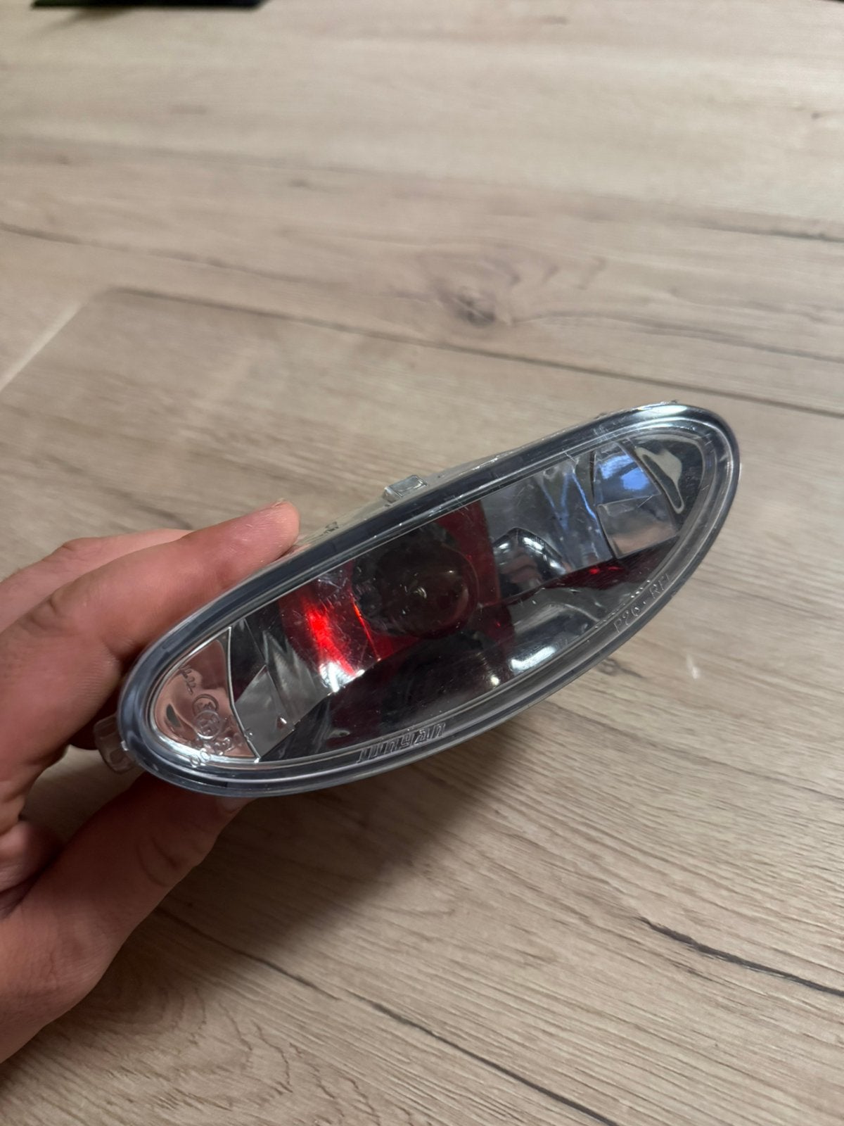 Peugeot 206 mistlicht achtebumper, Ophalen