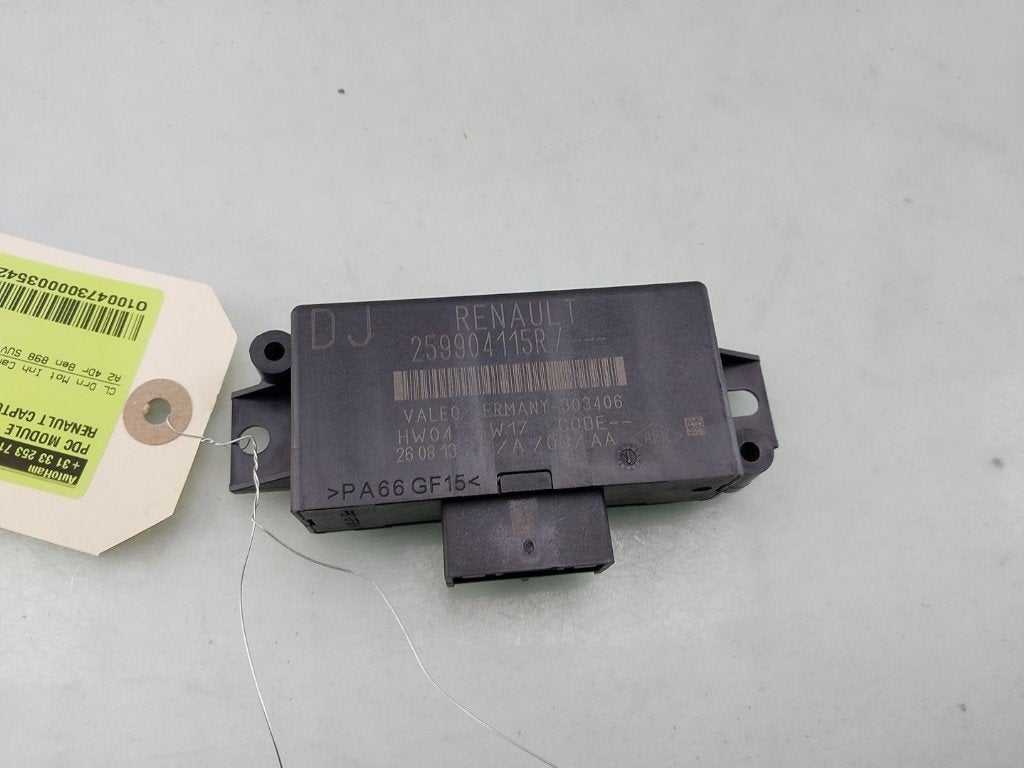 COMPUTER PDC Renault Captur I (2R) (|259904115R|), Gebruikt, Renault, Peter-Huppertz-Straße 5
51063  Köln, DE, Dialog.deutschland@renault.de