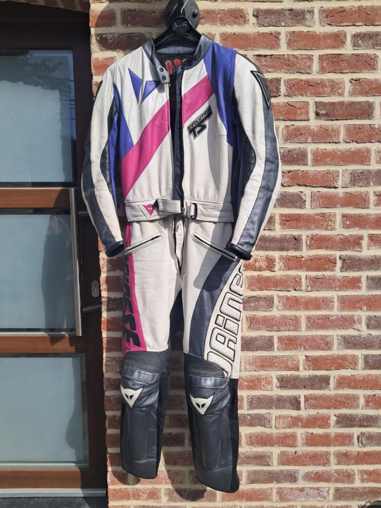 Combinaison femme dainese vintage., Motos, Enlèvement, Combinaison