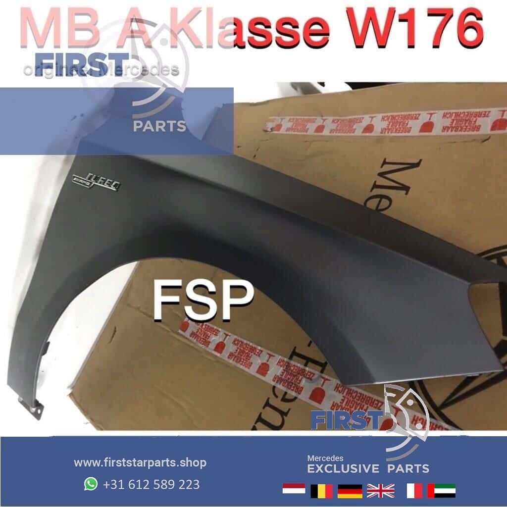 W176 A45 AMG zijscherm Mercedes A Klasse 2012-2018 45 grijs, Gebruikt, -, Ophalen of Verzenden, Spatbord