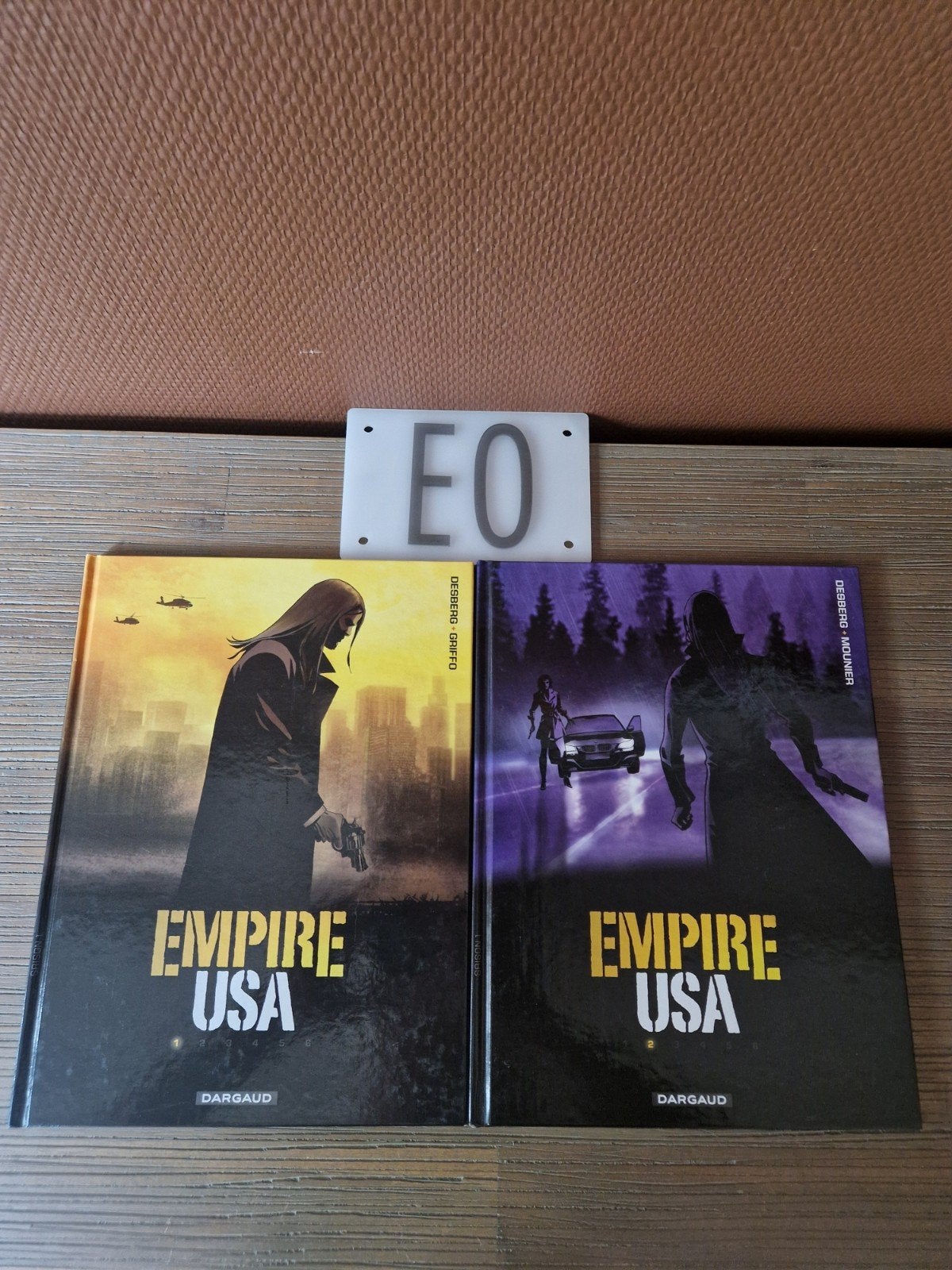 Lot de 2  bd empire usa 1 et 2,EO, Enlèvement ou Envoi