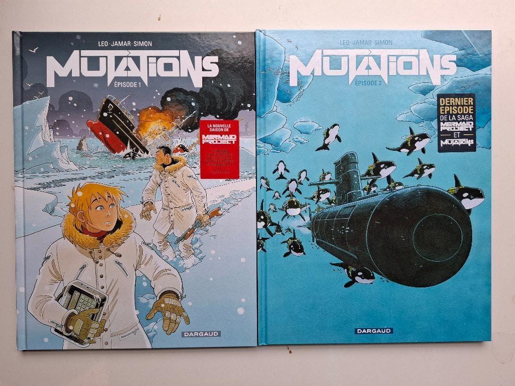 MUTATIONS TOMES 1 ET 2 SERIE COMPLETE LEO TOUS EO, Livres, Série complète ou Série, Enlèvement ou Envoi, Comme neuf