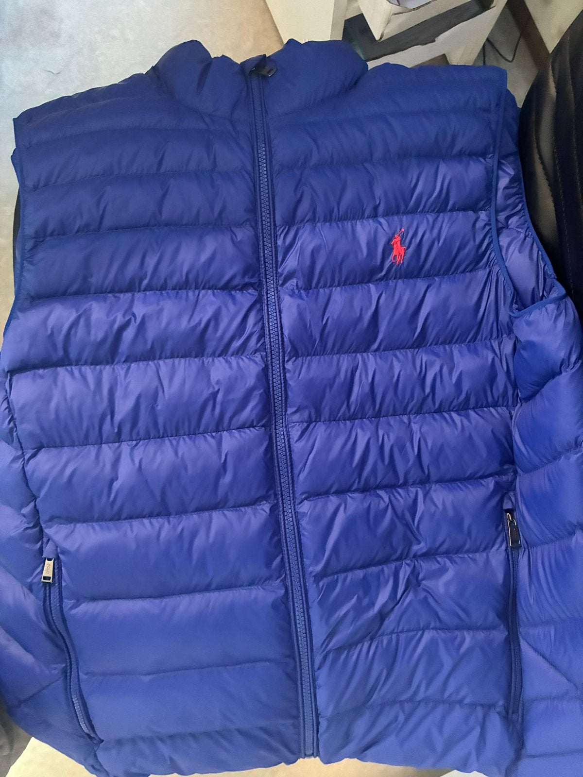 Ralph Lauren gewatteerde jas zonder mouwen, Ophalen of Verzenden, Zo goed als nieuw