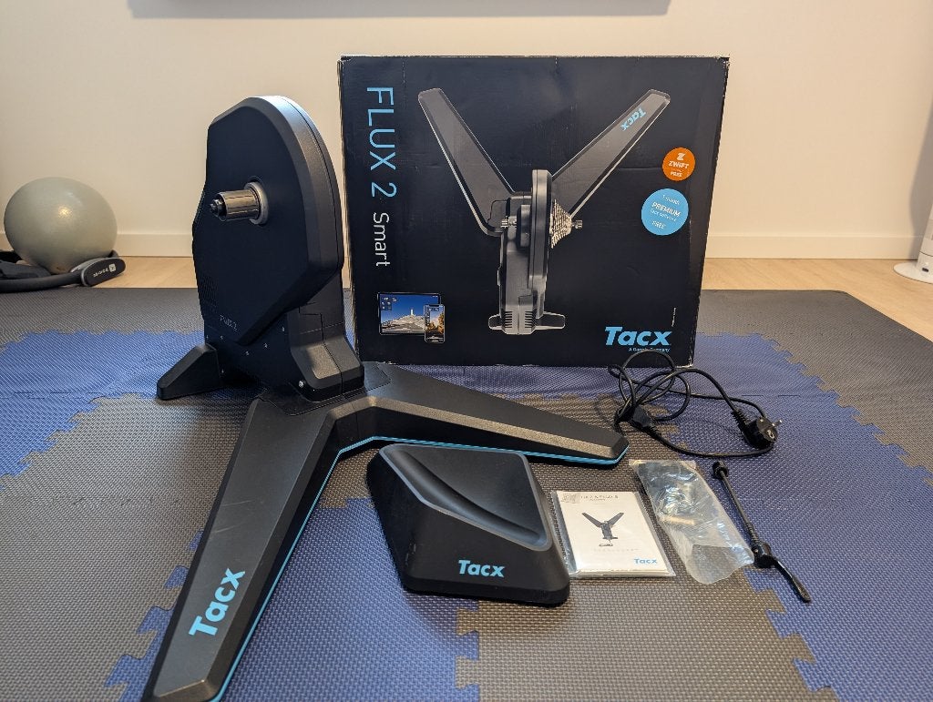 Tacx Flux 2 Smart T2980 | Zeer Goede Staat + Doos, Sports & Fitness, Cyclisme, Enlèvement, Comme neuf, Autres types