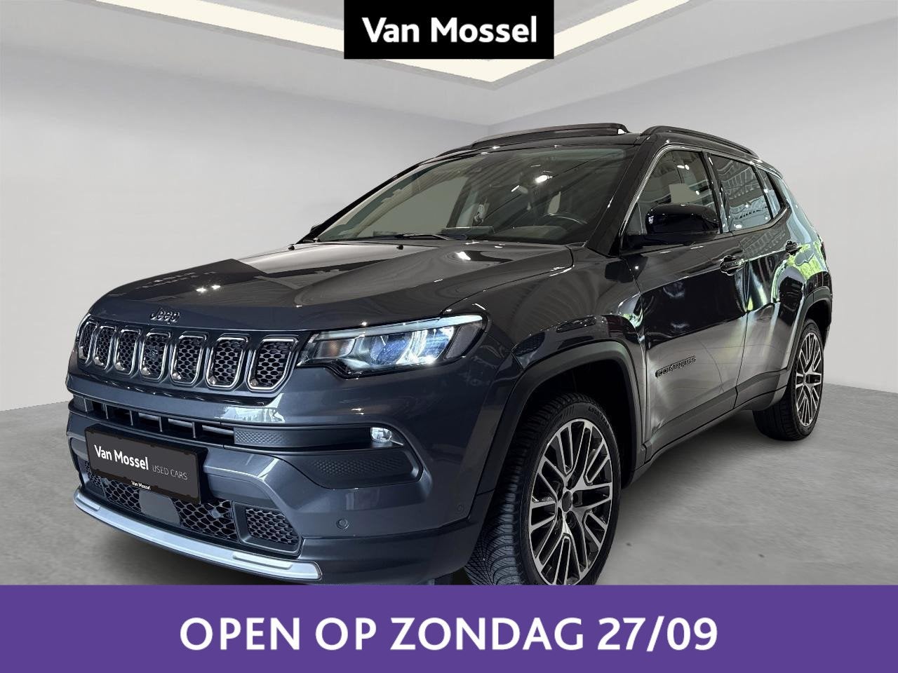 Jeep Compass 1.5 mHEV Turbo T4 130 DCT7 48V Limited, Auto's, Gebruikt, 4 cilinders, Compass, 5 zetels