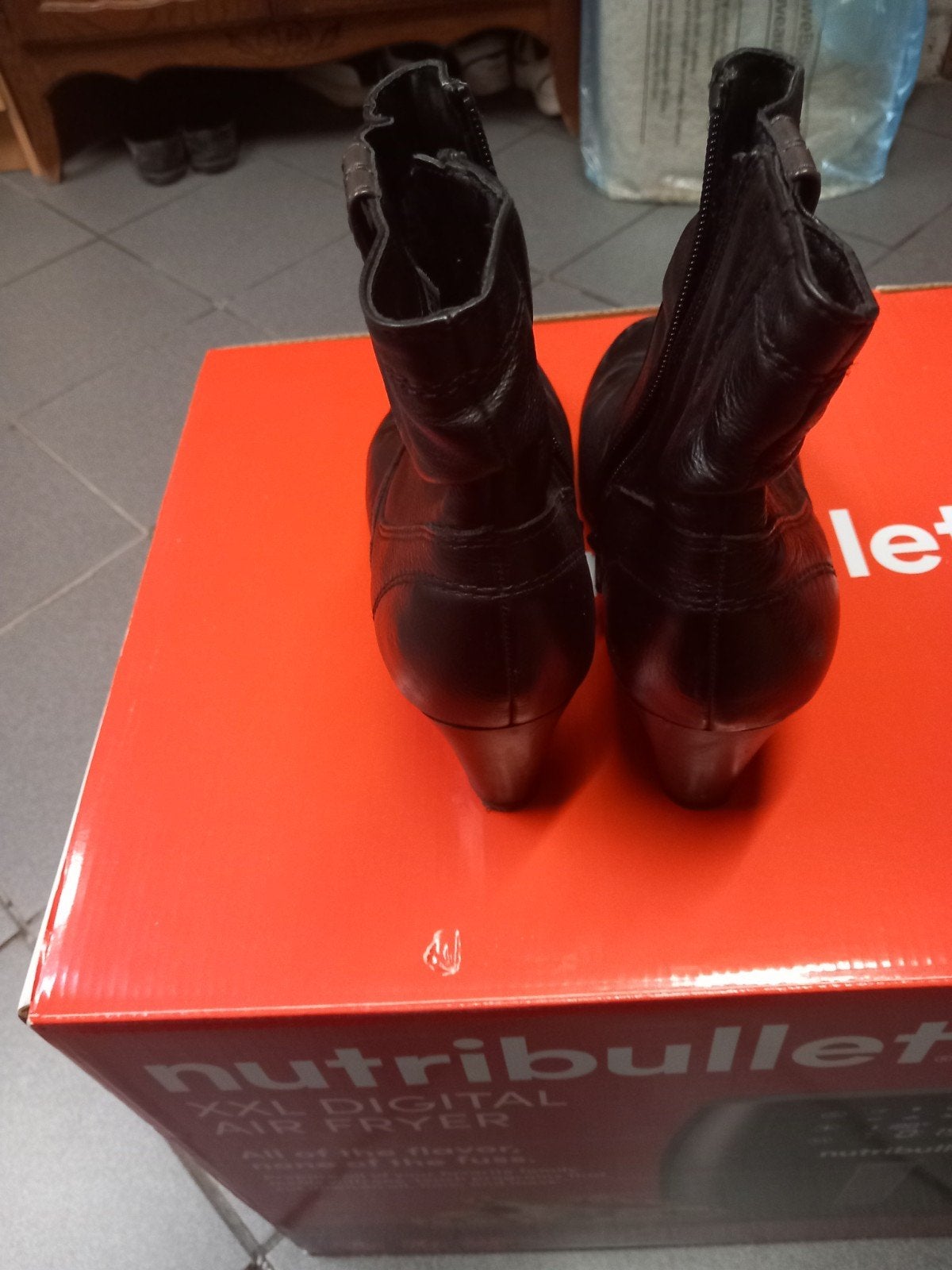 bottillon noir taille 39, Ophalen, Zwart, Lage of Enkellaarzen, Gedragen