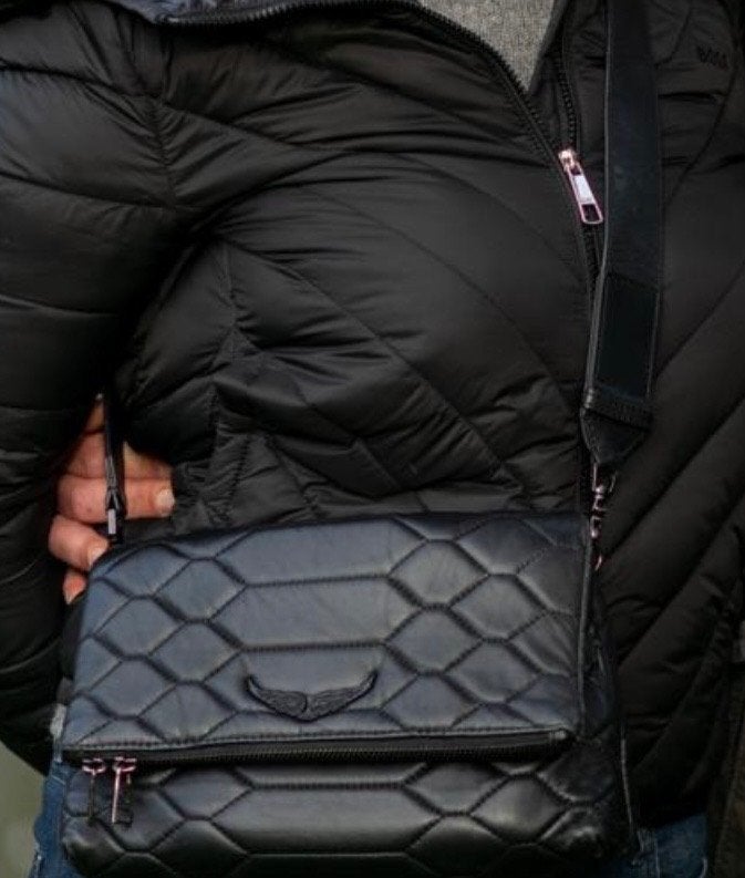 Zadig&Voltaire Crossbody, Ophalen of Verzenden, Zo goed als nieuw, Zwart, Schoudertasje