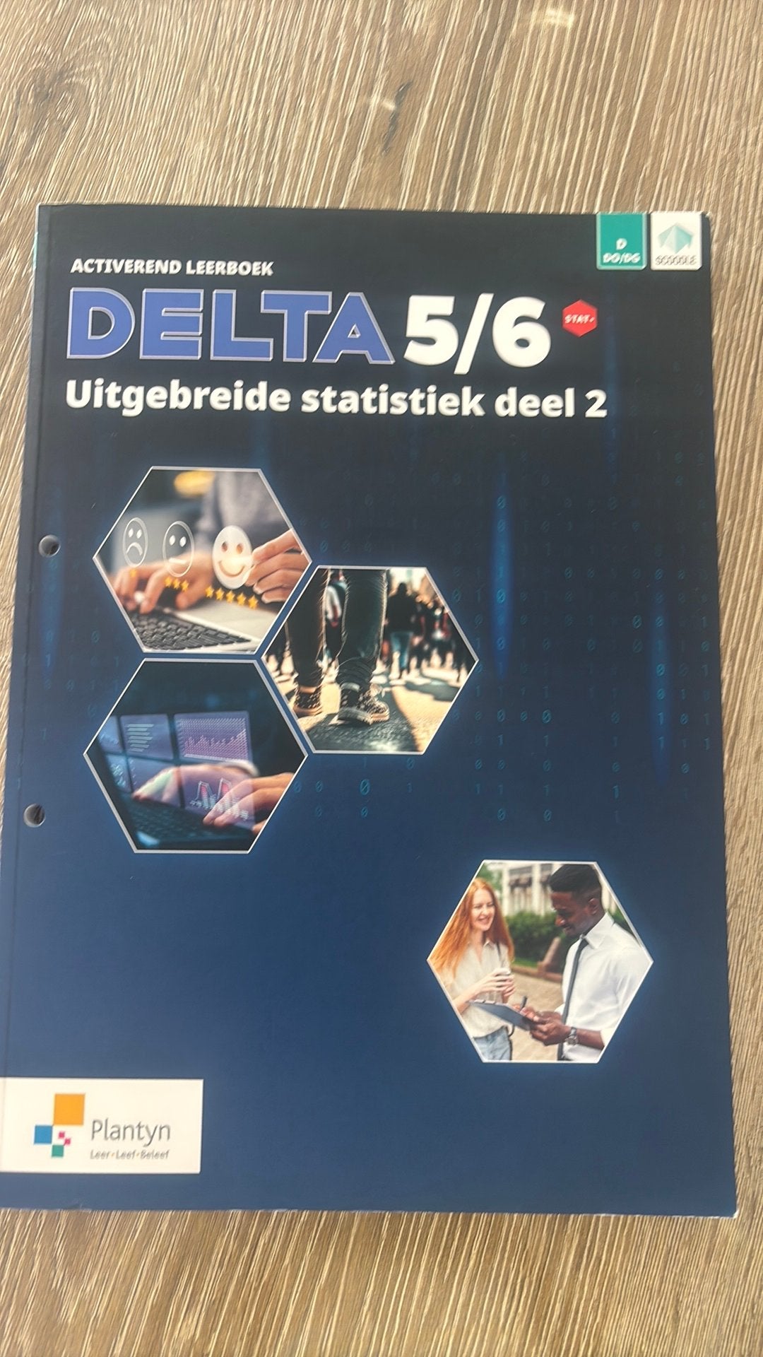 Delta 5/6 – Uitgebreide statistiek deel 2 – NIEUWSTAAT, Boeken, Schoolboeken, Ophalen of Verzenden, Nieuw, ASO