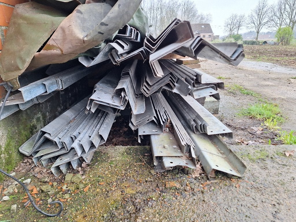 Z liggers 140mm Z Gordingen galva Z140 4,97m - 5,35m, Doe-het-zelf en Bouw, Ophalen, Gebruikt, IJzer