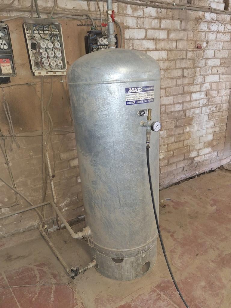 Compressor met vat 500l, Doe-het-zelf en Bouw, Compressors, Ophalen