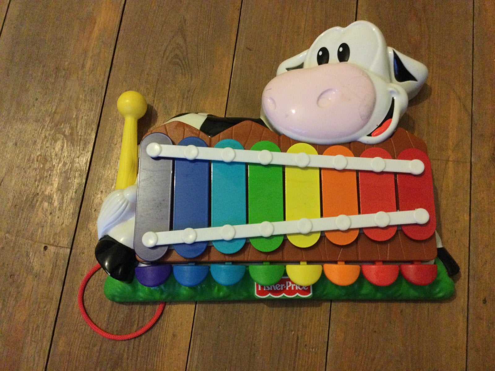 Fisher-Price muzikale piano / xylofoon, Kinderen en Baby's, Ophalen, Zo goed als nieuw