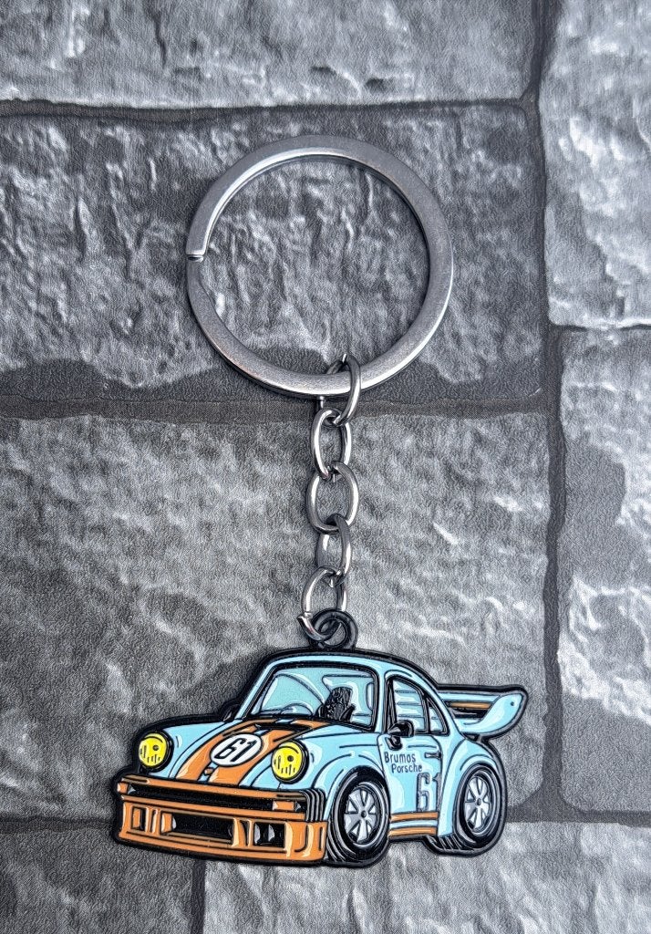 Porte-clé porsche GULF, Neuf, Enlèvement ou Envoi, Autres types
