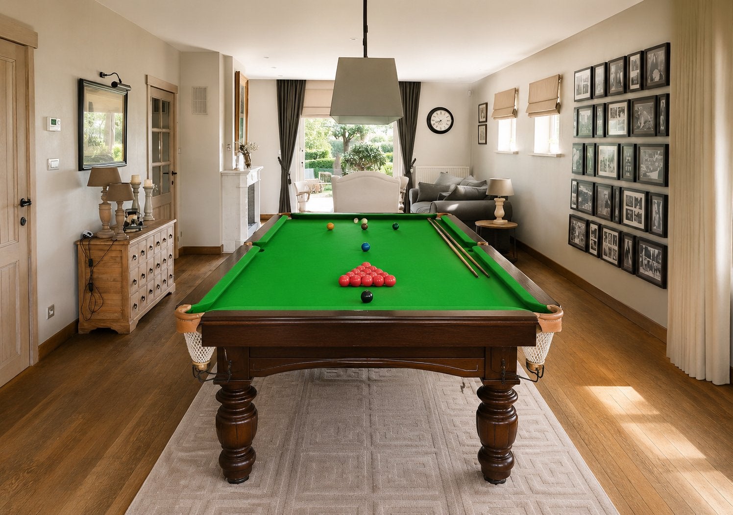 Snooker, Enlèvement, Comme neuf, Table de snooker