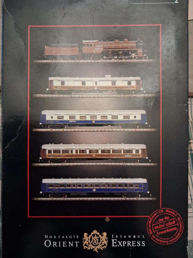 Treinset Marklin Z, Hobby en Vrije tijd, Ophalen, Gelijkstroom, Analoog, Märklin