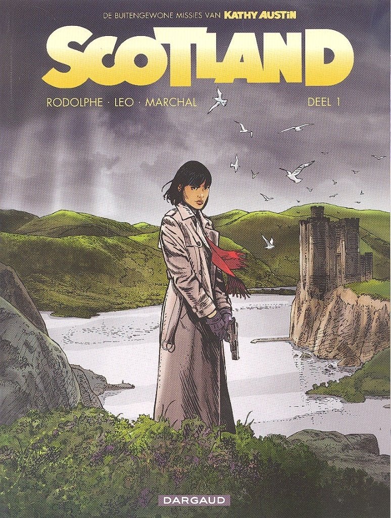 De buitengewone missies van Kathy Austin - Scotland 1., Eén stripboek, Ophalen of Verzenden, Zo goed als nieuw, Leo.