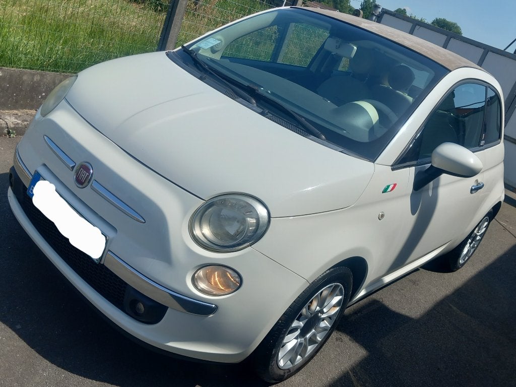 Fiat 500 cabrio met 12m garantie!, Autos, 1242 cm³, Euro 5, Achat, Cabriolet