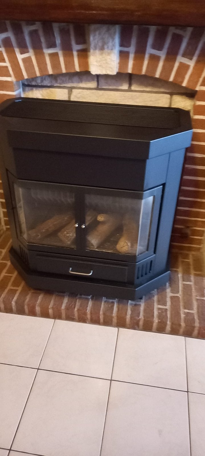 Vrijstaande gaskachel WellStraler A108R HR+ 10.500W, Huis en Inrichting, Ophalen, Gebruikt, Vrijstaande haard, Gashaard