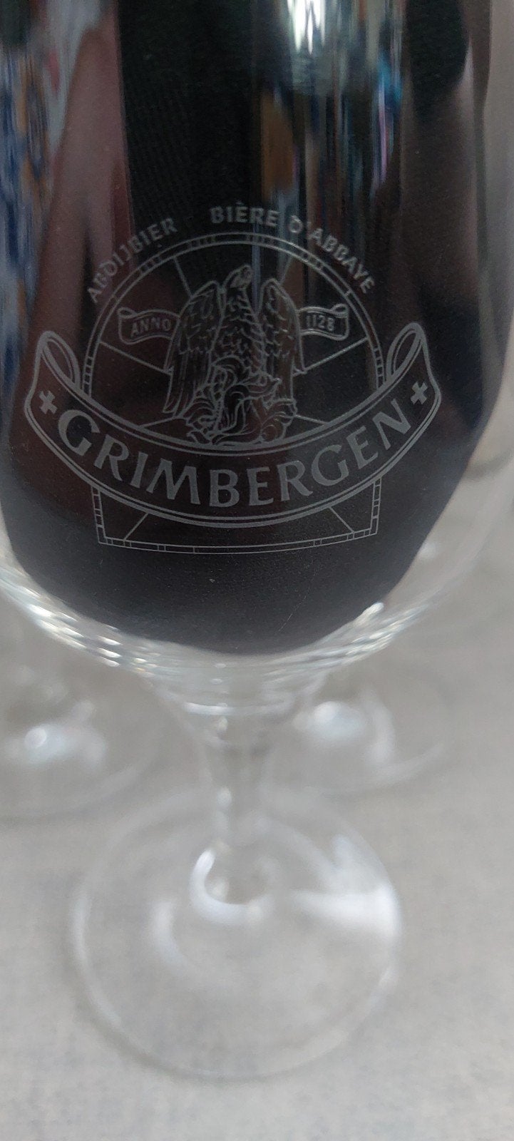 6 Grimbergen glazen, Verzamelen, Ophalen of Verzenden