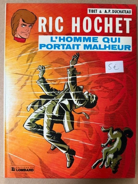 Ric Hochet tome 20 reed, Livres, Une BD, Utilisé, Tibet et A.P. Duchateau, Enlèvement ou Envoi