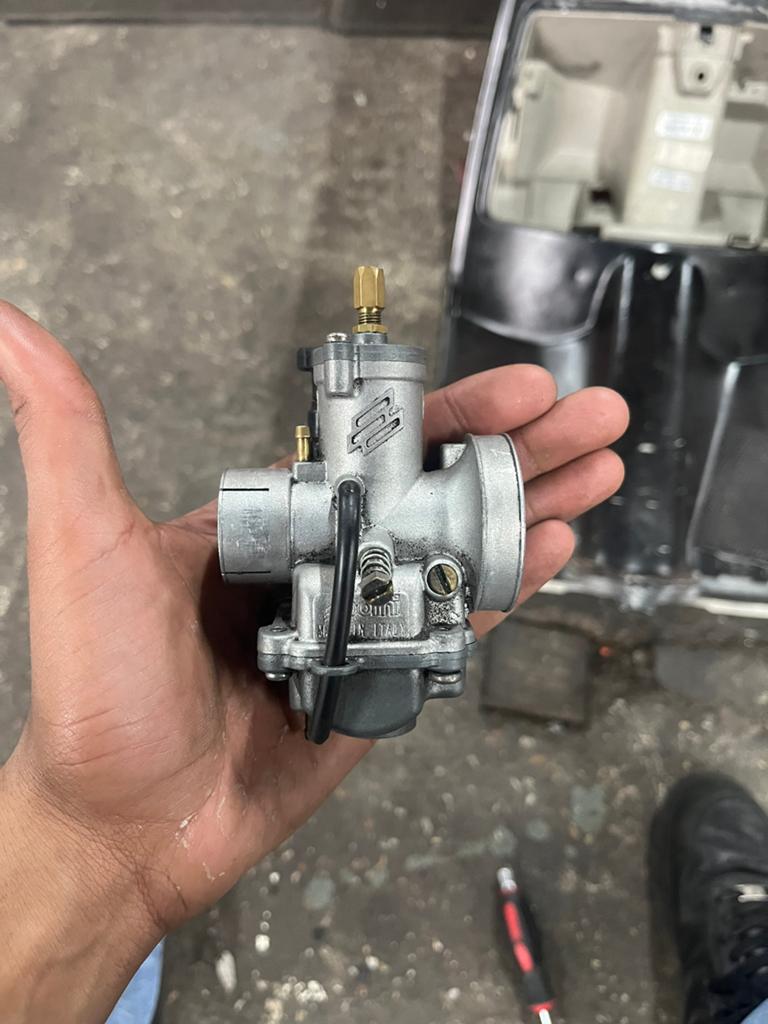 Polini cp 17,5mm carburateur, Fietsen en Brommers, Brommeronderdelen | Puch, Ophalen, Zo goed als nieuw, Carburateur