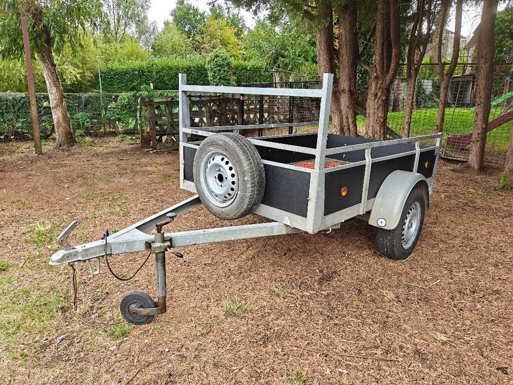enkelas galva 750kg id plaatje 2/1.25 meter voledig in orde, Enlèvement, Utilisé