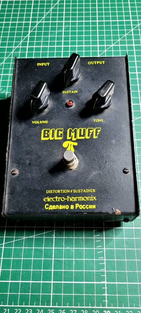 Electro Harmonix Big Muff 1997 – Distortion / Sustainer, Enlèvement ou Envoi, Utilisé, Distortion, Overdrive ou Fuzz