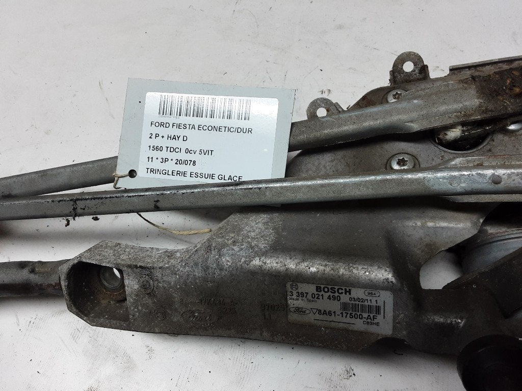 MECANISME ESSUIE-GLACE Ford Fiesta 6 (JA8) (01-2008/01-2018), Autos : Pièces & Accessoires, Mevr. I. Hauben, Rue de l'Espoir 34 34
4030  GRIVEGNÉE, BE