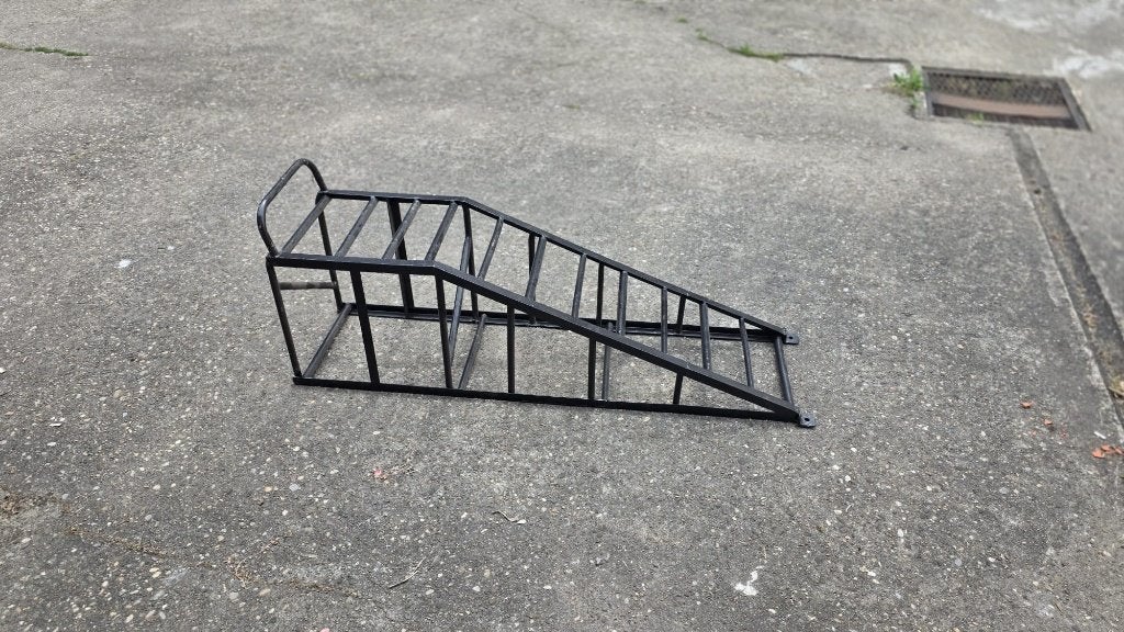 « Rampes en acier lourd personnalisées — 130 x 35 x 40 cm, Enlèvement, Neuf