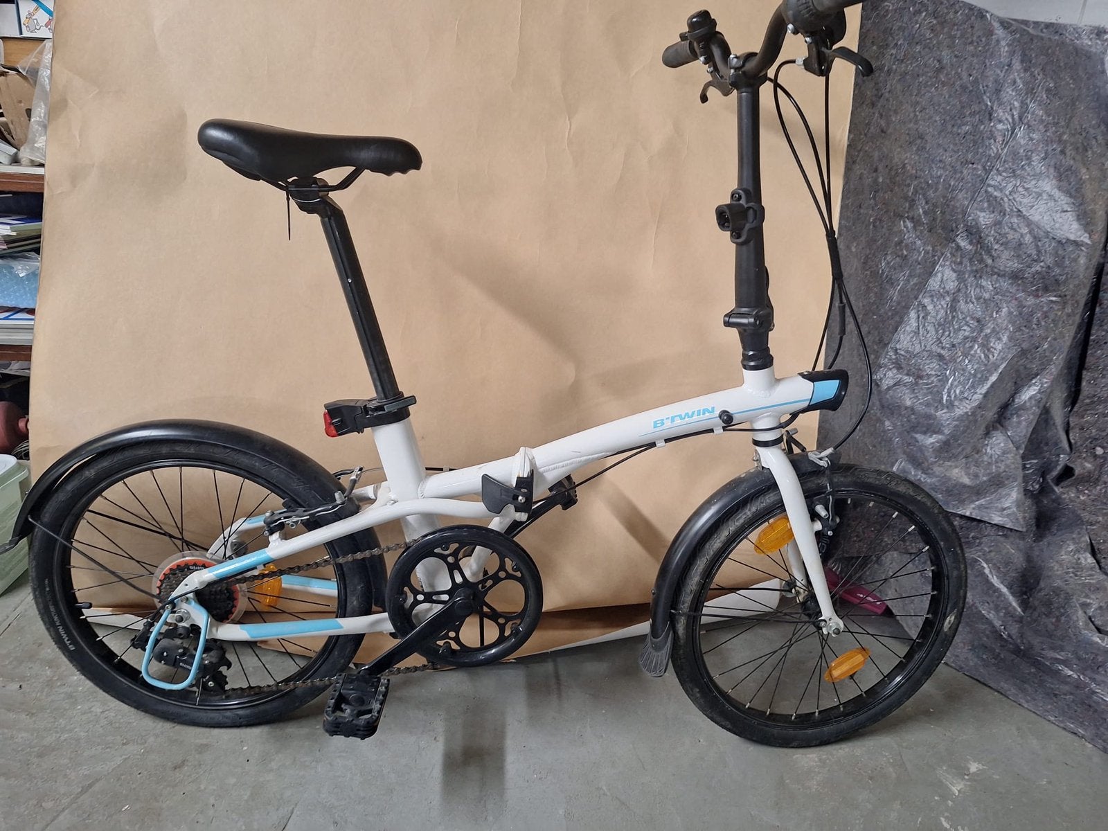 Velo pliable adulte btwin, Vélos & Vélomoteurs, Vélos | Vélos pliables, Enlèvement, Comme neuf