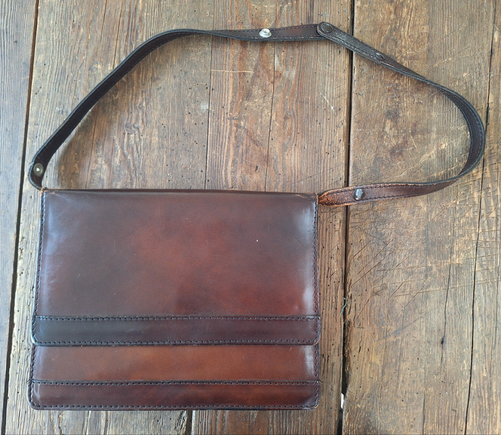 sac à main en cuir vintage, Enlèvement ou Envoi
