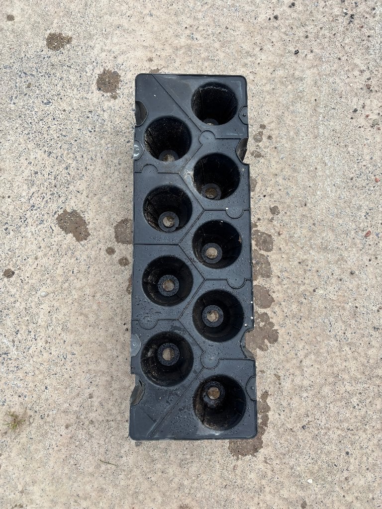 trayplanten voor aardbeienplanten, Ophalen