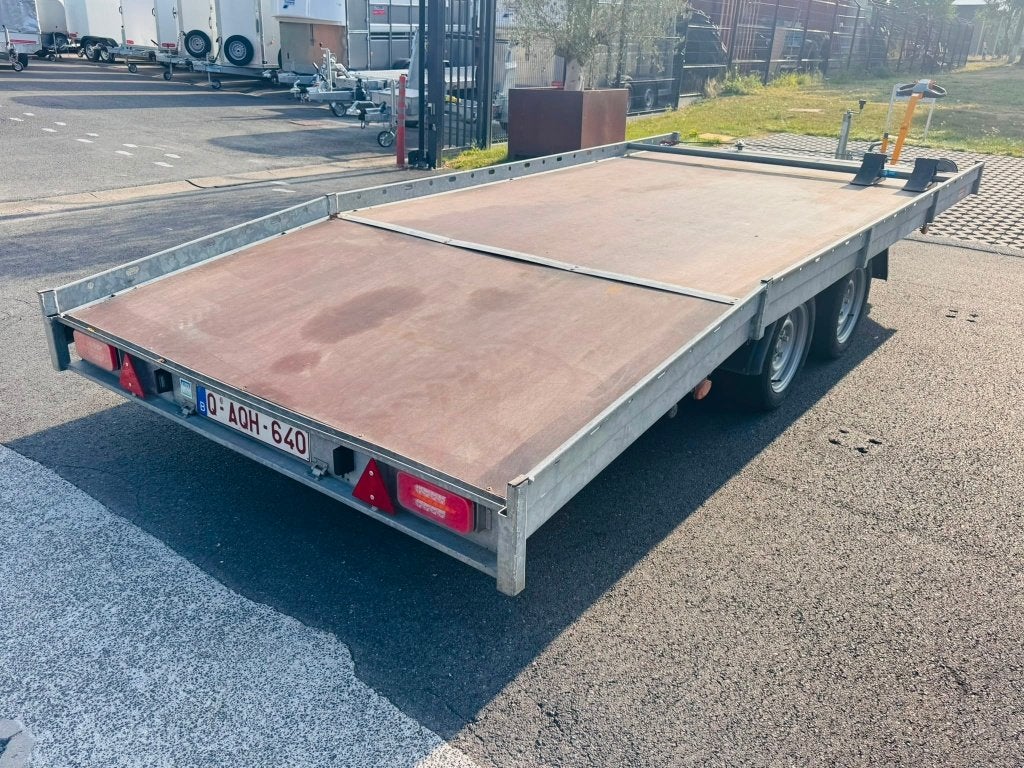 Transporteur de voitures Hapert Indigo | Rampes de 2700 kg, Autos : Divers, Remorques, Enlèvement, Utilisé
