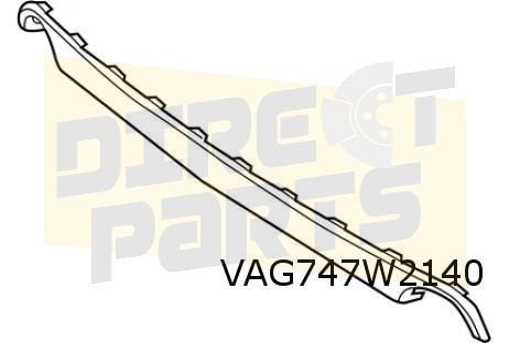 Volkswagen Beetle (7/11-7/16) Onderspoiler achterbumper (2x, Auto-onderdelen, -, -, Nieuw, Achter