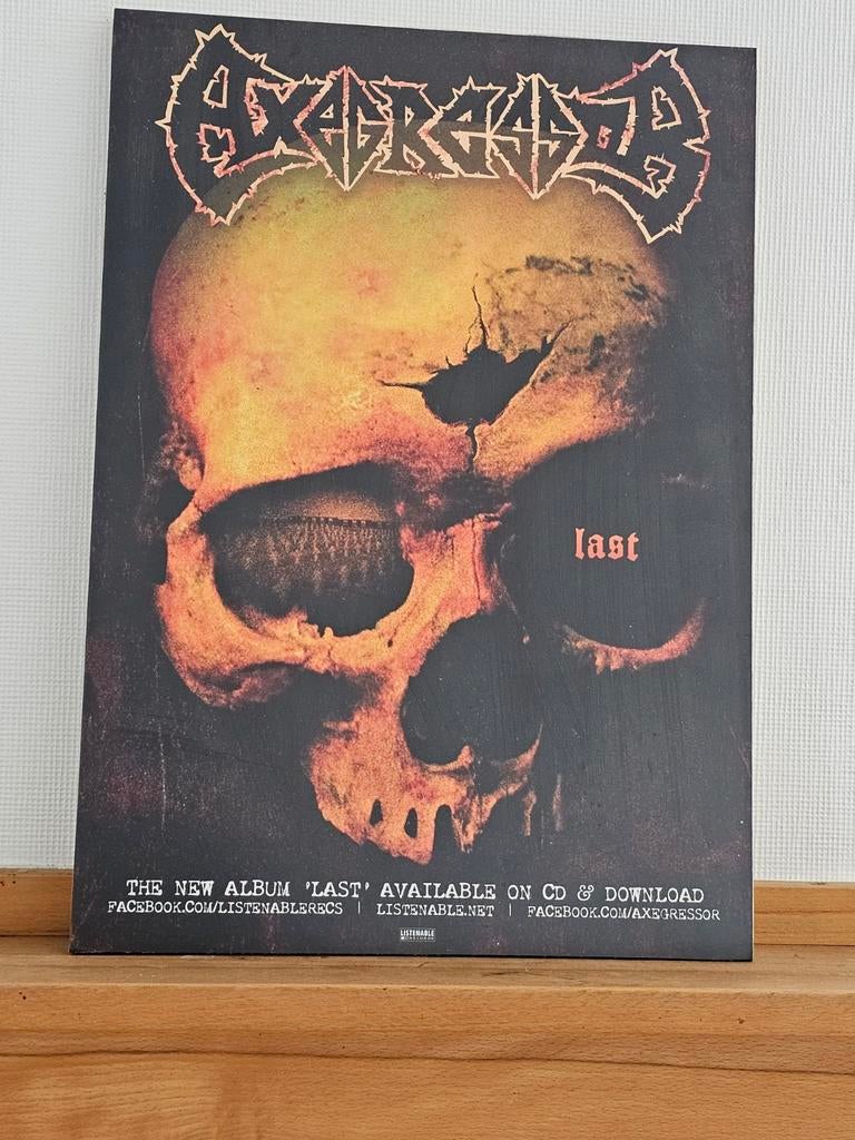 Affiche Axegressor, Verzamelen, Ophalen of Verzenden