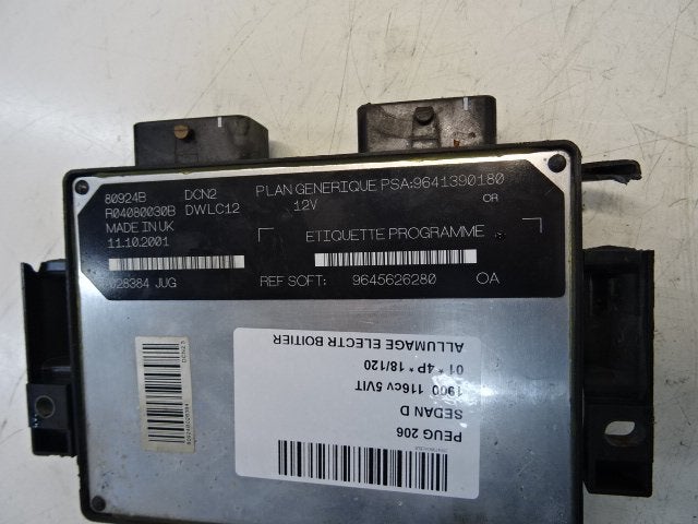 ONTSTEKINGSMODULE Peugeot 206 (2A / C/H/J/S) (9645626280), Kontakt-peugeot@peugeot.com, Gebruikt, Peugeot Deutschland GmbH, Bahnhofsplatz
65423  Rüsselsheim, DE