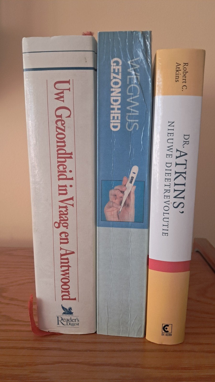 3 gezondheidsboeken, Ophalen
