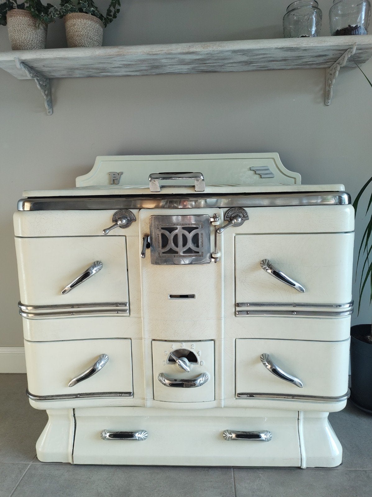 cuisinière, Ophalen